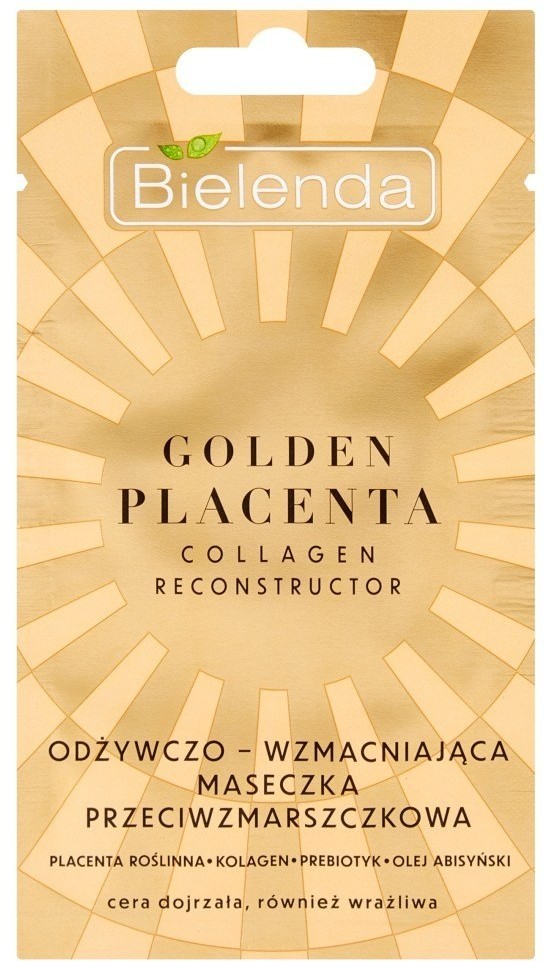 Bielenda Golden Placenta Odżywczo - Wzmacniająca Maseczka przeciwzmarszczkowa 8ml 132525