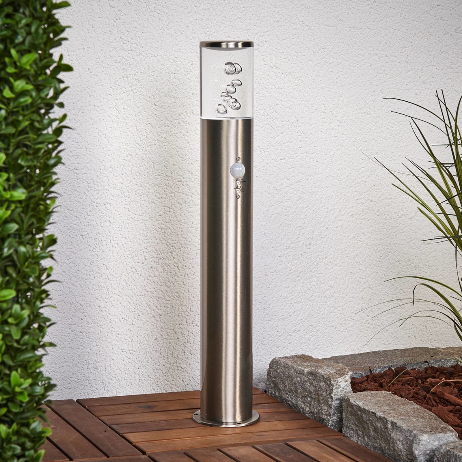 Lindby Lampa cokołowa Belen z czujnikiem ruchu