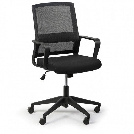 B2B Partner Krzesło biurowe Low, czarny 407018