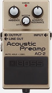 BOSS AD-2 Acoustic Preamp