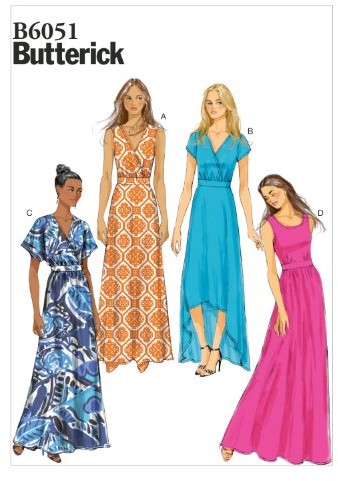 Butterick b6051 Butt erick wykrój do szycia, wygląda elegancko, Extra ekstrawagancko, modny B6051B50