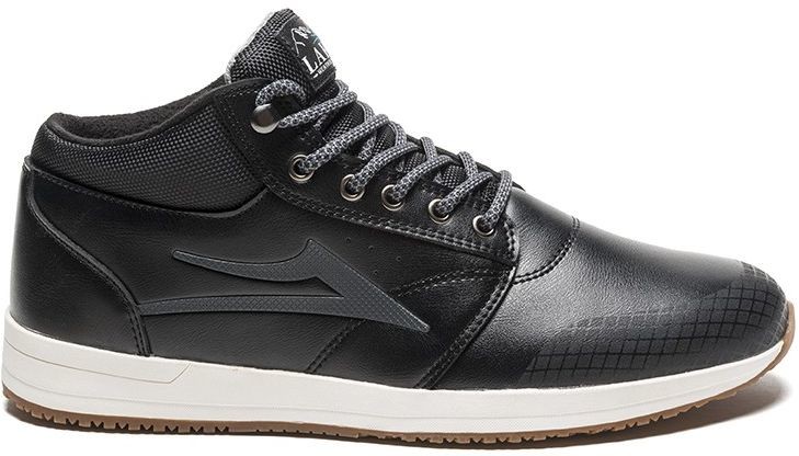 LAKAI obuwie męskie LAKAI GRIFFIN MID WT Black Leather