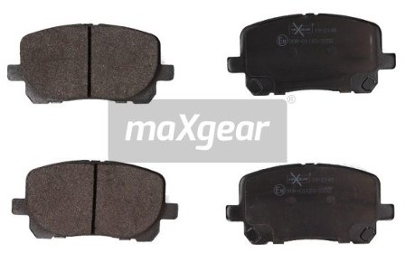 MaxGear Zestaw klocków hamulcowych, hamulce tarczowe 19-2148