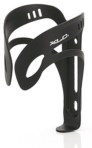 XLC akcesoria uchwyt na butelkę z piciem BC-A04, czarna/matowe aluminium, 2503201600 2503201600_Schwarz/Matt