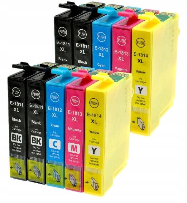 10x Tusz Zamiennik Epson Expression XP-322 XP-325