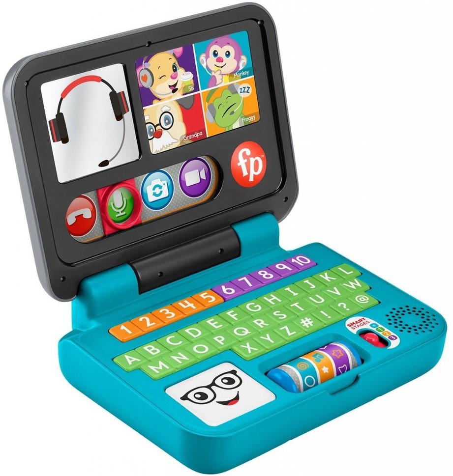 Fisher Price Edukacyjny Laptop Malucha - polska wersja językowa - HHX33