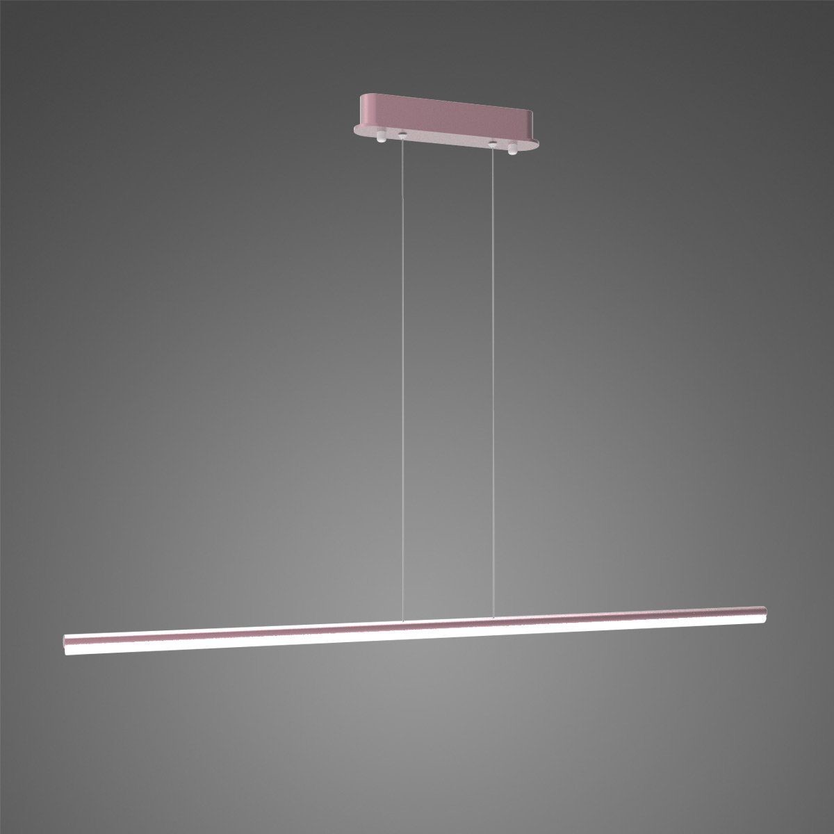 Altavola Design Lampa sufitowa Nowoczesna lampa sufitowa ledowa różowa Altavola LINEA No.1 LA089/P_120_3k_rose_gold_dimm LA089/P_120_3k_rose_gold_dimm