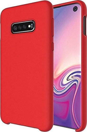 NoName Etui Silicone Samsung A20s A207 czerwony red KAT04458