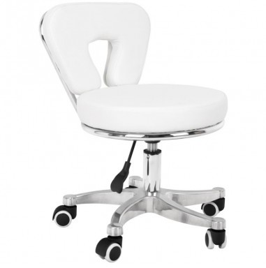 ACTIVESHOP TABORET KOSMETYCZNY DO PEDICURE 9266 BIAŁY