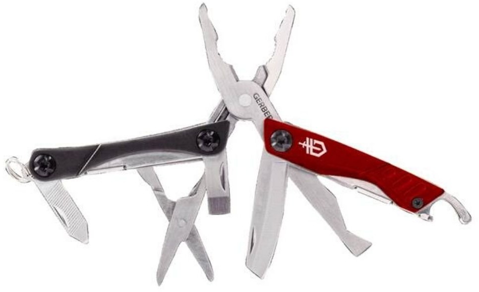 Gerber Mini-narzędzie wielofunkcyjne Multitool Dime - red 31-003622