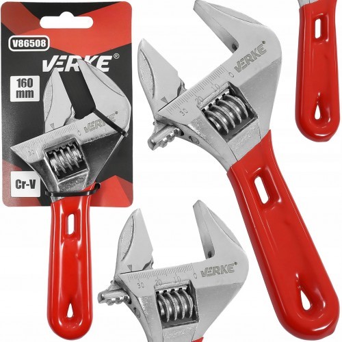 VERKE KLUCZ NASTAWNY SZWED 0-35mm SZWEDZKI 160mm KRÓTKI V86508
