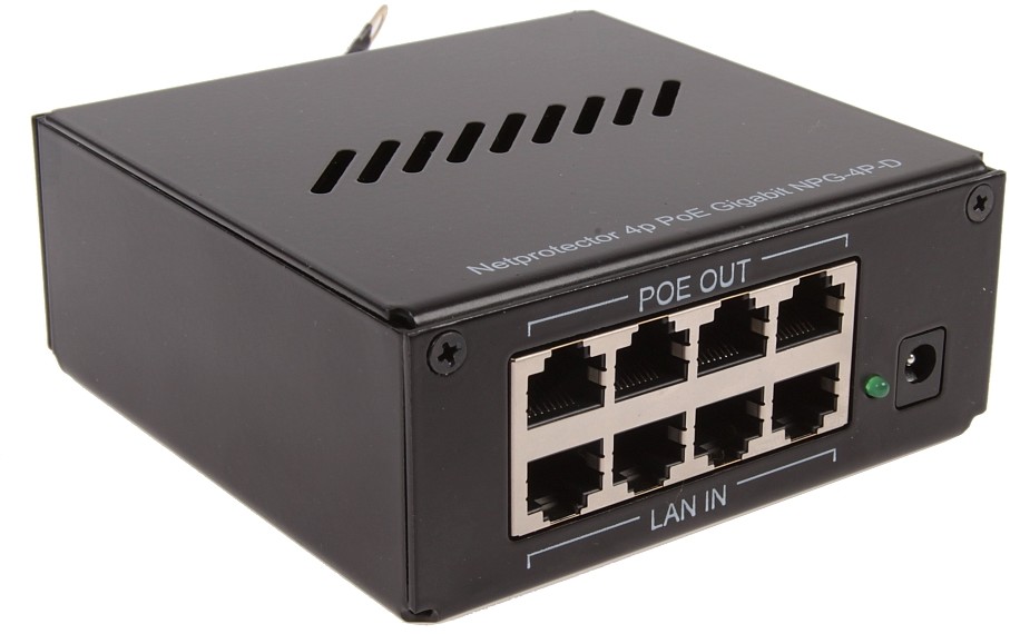 brak danych Netprotector PoE 4p Gigabit NPG-4P-D NPG-4P-1 (NPG-4P-1U)