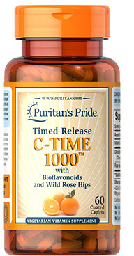 Puritan's Pride Puritan's Pride C-Time 1000 Timed Release - 60tabs