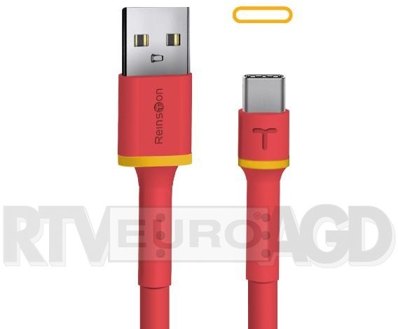 Reinston EKT35 USB-C 1,5m Różowy