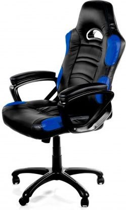 AROZZI Enzo - Fotel gamingowy - niebiesko czarny ENZO-BL