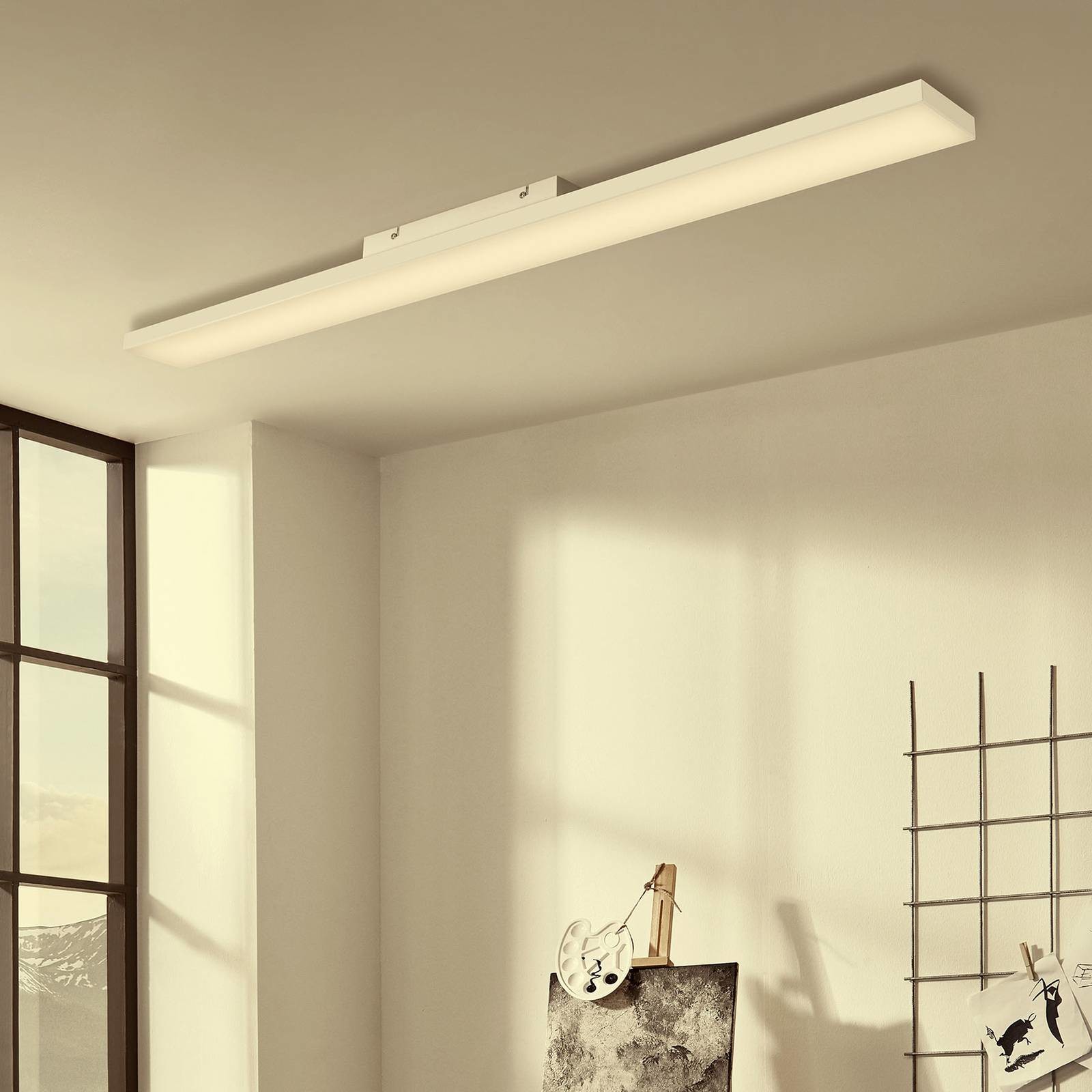 Briloner Lampa sufitowa LED Frameless RGBW, 120x10cm
