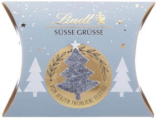 Lindt Czekoladki Hand crafted świąteczna poduszka 40g 7674-689CD