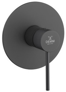 DEMM Demm Spike prysznicowa podtynkowa czarny mat 6840/CZ