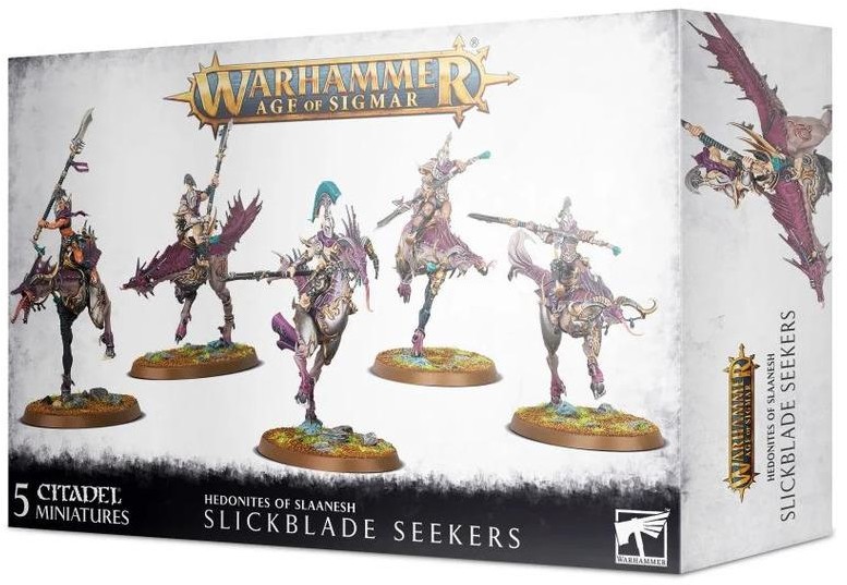 Games Workshop Hedonites Of Slaanesh:slickblade Seekers (99120201102) 83-86