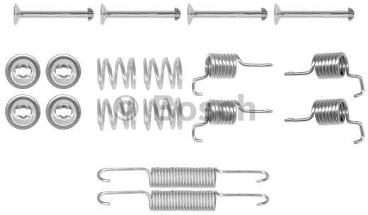 Bosch Zestaw mocujący szczękę hamulcową 1 987 475 327
