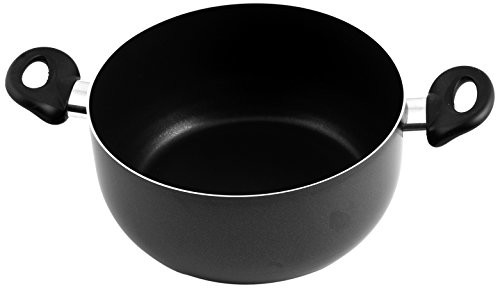 Home Maitre rondel antyadhezyjna z 2 uchwytami aluminiowymi, antracyt/czarny, 24 cm 8003512187391