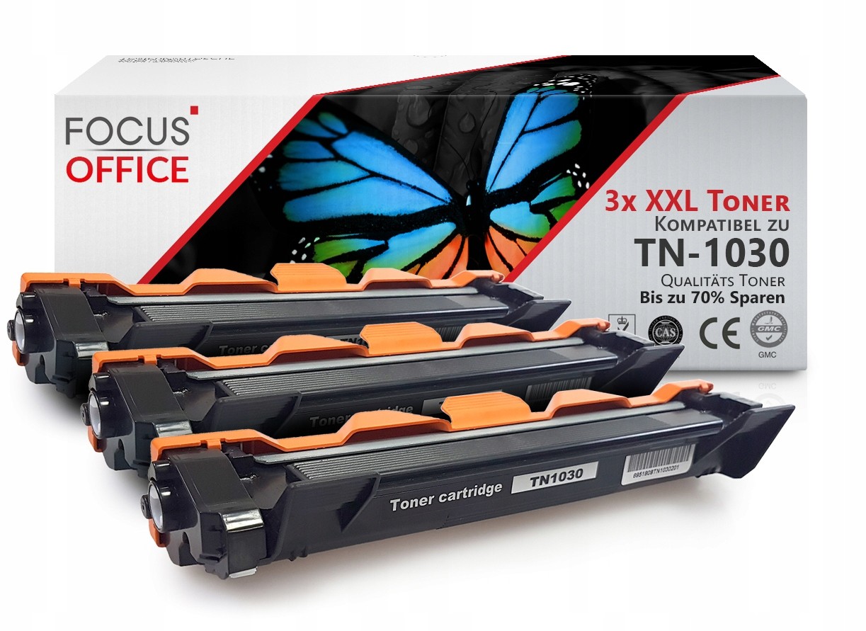 3x Toner Do Brother MFC-1810E HL-1110E DCP-1512E