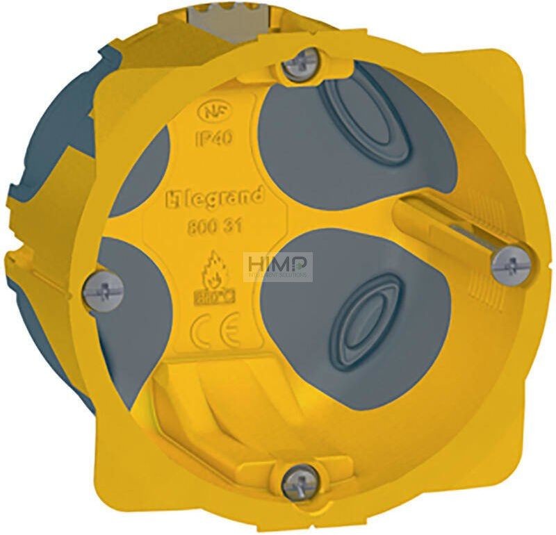 Legrand ECOBATIBOX Puszka pojedyncza do karton-gipsu z membraną 50 mm 080031 080031