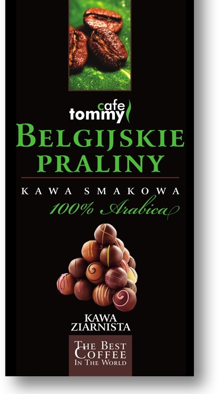 Tommy Cafe Kawa smakowa Belgijskie Praliny KSBE150