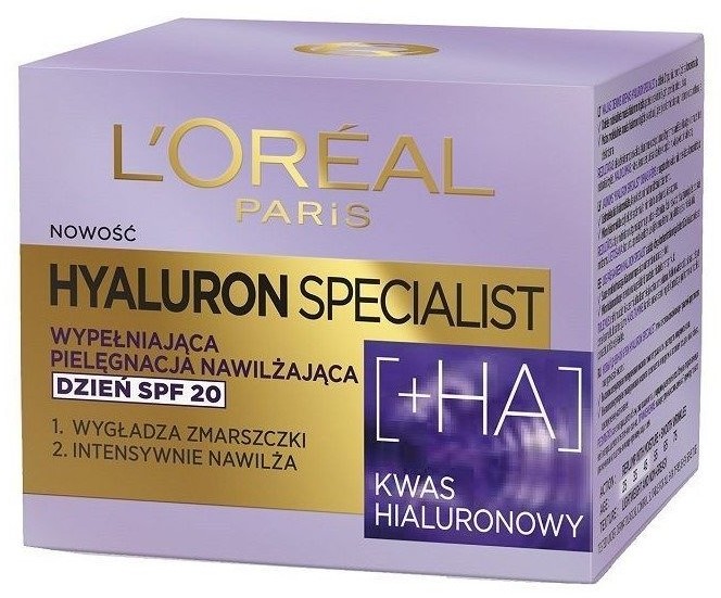Loreal HYALURON SPECIALIST Krem do twarzy na dzień SPF20 50ml
