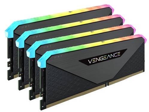 Corsair Vengeance RGB RT DDR4-3600 QC C18 - 64GB CMN64GX4M4Z3600C18