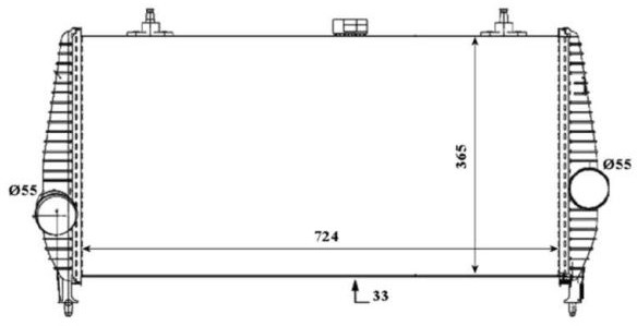 Фото - Інше для мото NRF Intercooler  30194 0384L6 