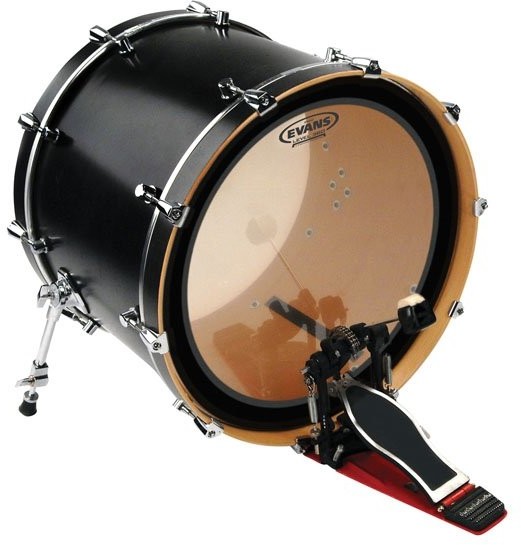 Evans Skóra bd16emad evans emad Bass Drum (42,1 cm (16 cale)) Przezroczyste BD16EMAD