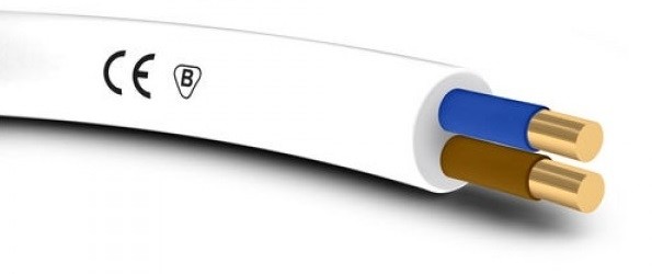 Elektrokabel Przewód YDY 2x2,5 450-750V NYM-O YDY_2x2_5