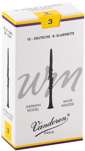 VANDOREN vandoren liście B-klarnet niemiecki 3,0 White Master WM CR163