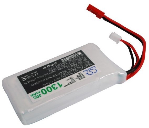Cameron Sino 1300mAh 9.62Wh Li-Polymer 7.4V 2S 30C Cameron Sino)