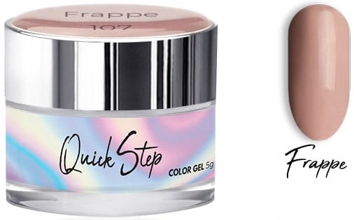 Żel Uv Quick Step Color 5g - Nr 107 Frappe