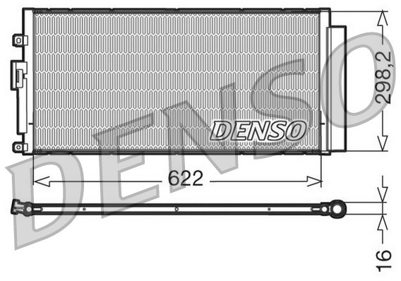 DENSO Skraplacz, klimatyzacja DCN09046