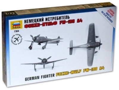 Zvezda Focke-Wulf Fw-190 A-4 German MZV-7304