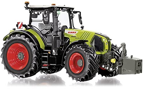 Wiking 077858 Claas Arion 630 model ciągnika, 1:32, Metal/Plastik, od 14 lat, wiele funkcji, zdejmowany przedni obciążnik, ruchome górne i dolne cięgła 7858