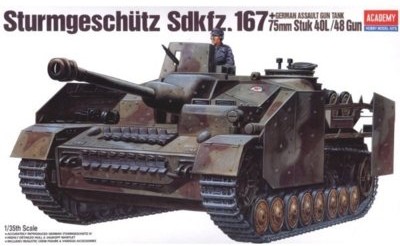 Academy Sturmgeschutz Sd Kfz.167 + 75mm