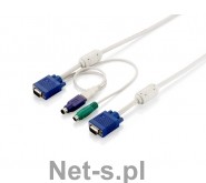 Level One KABEL KVM M/M 5M USB+PS2 LEVELONE (ACC-2103)
