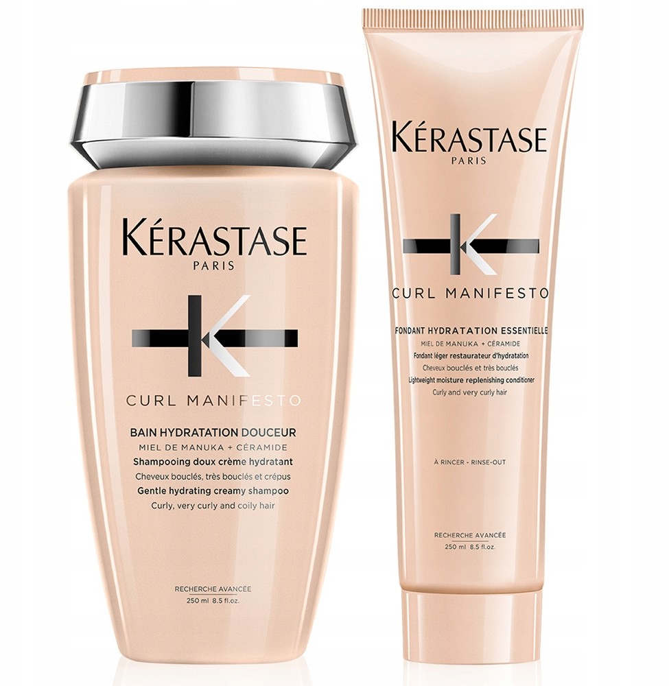 Kerastase Curl Manifesto kręcone Szampon Odżywka