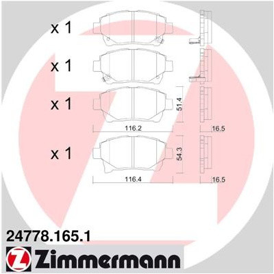 Zimmermann (OTTO GMBH) (OTTO GMBH) 24778.165.1 24778.165.1