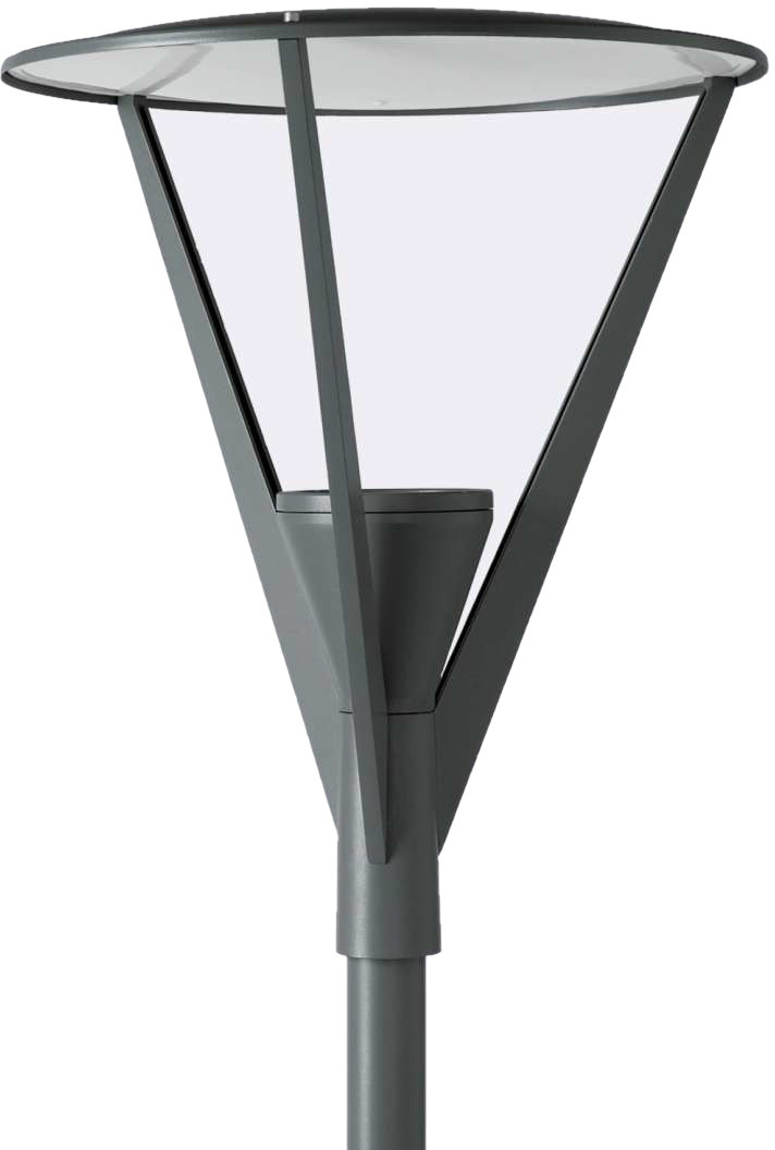 Norlys Oprawa na słup NICE 5001 SREBRNY LED