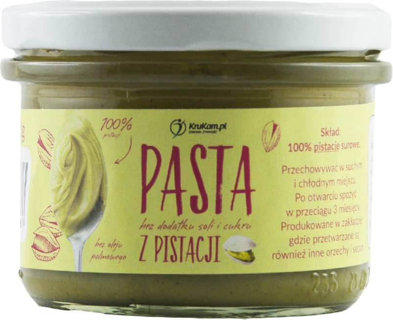 KruKam Pasta z pistacji 150g