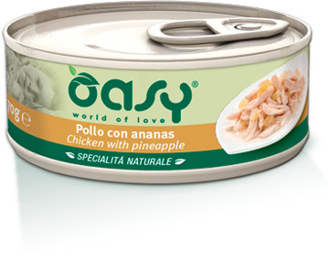 Oasy Natural 150 g karma mokra dla kota kurczak z ananasem 150 g