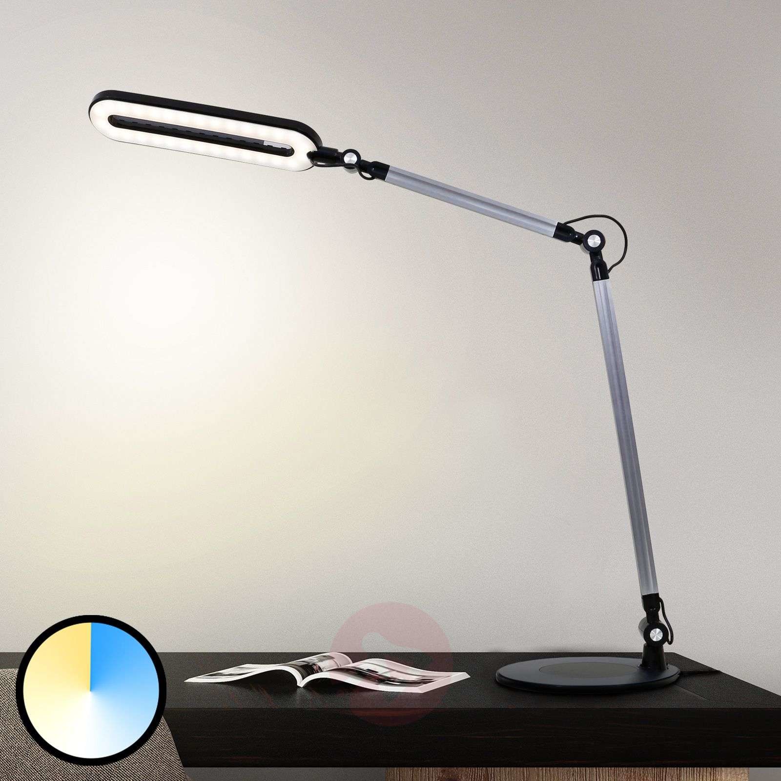 Briloner Lampa stołowa LED 7509-015 z funkcją CCT
