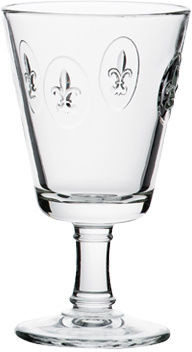 La Rochere KIELISZKI DO WINA KOMPLET 6 SZTUK - Fleur de Lys - Lilijka 615801 615801