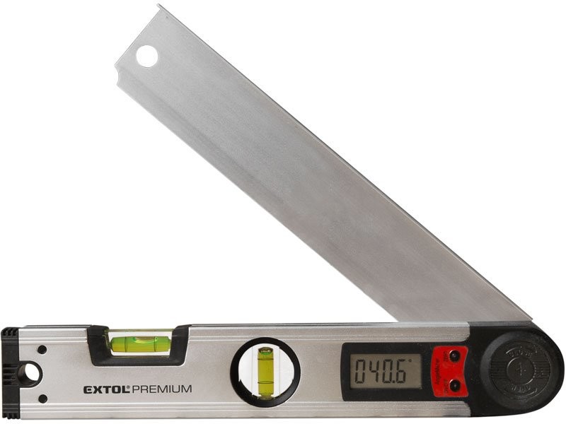 EXTOL PREMIUM EXTOL Poziomica z cyfrowym kątomierzem, 305m 8823501