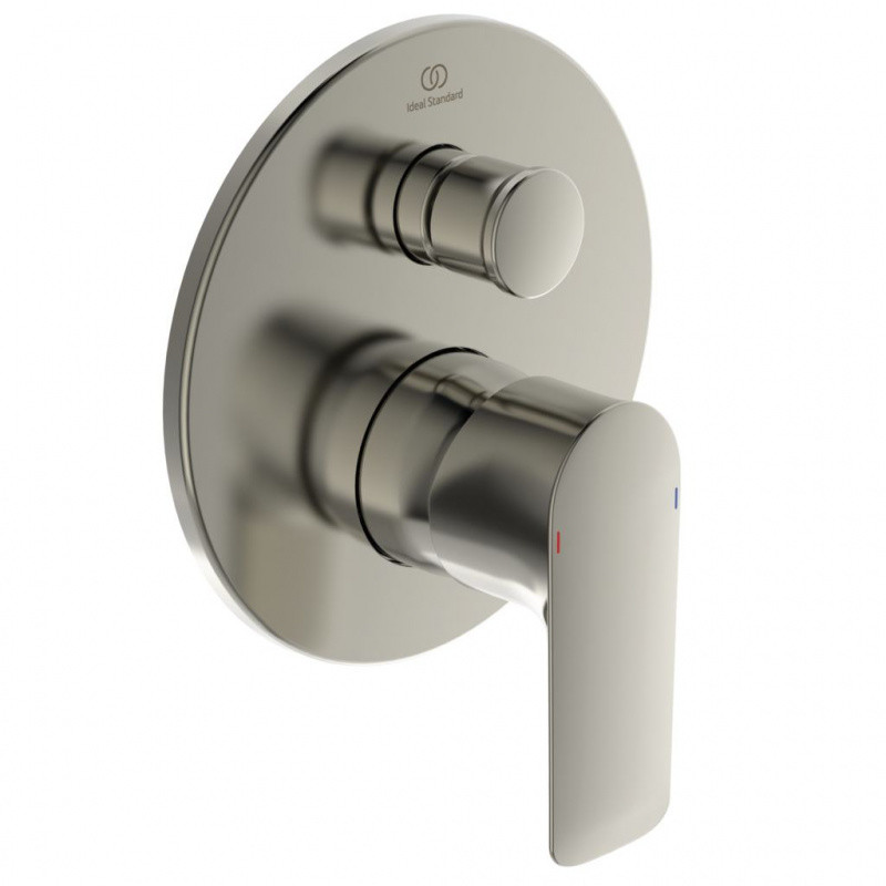 Ideal Standard Connect Air Bateria wannowo-prysznicowa podtynkowa srebro szczotkowane połysk A7035GN